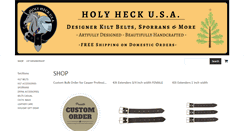 Desktop Screenshot of holyheckusa.com